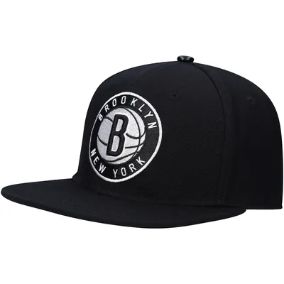 Brooklyn Nets Pro Standard Team Logo Snapback Hat - Black