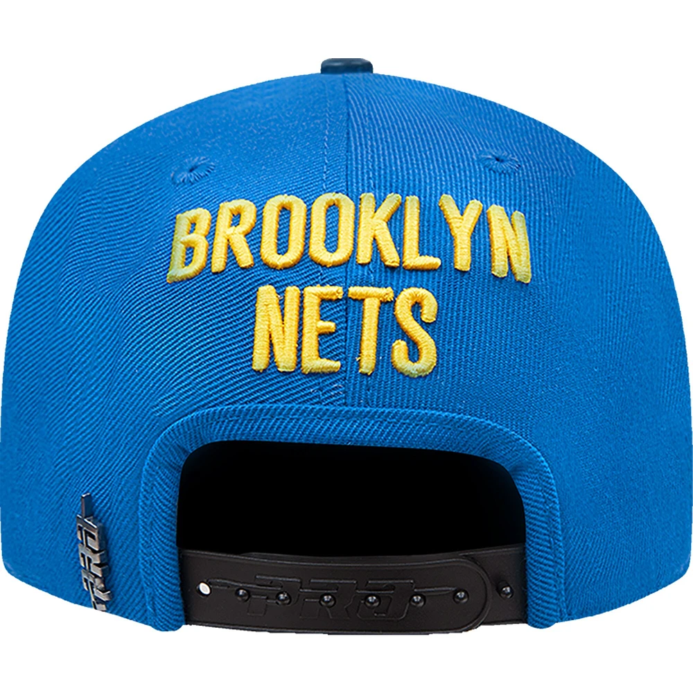 Casquette Snapback toutes conditions Pro Standard Royal Brooklyn Nets pour homme