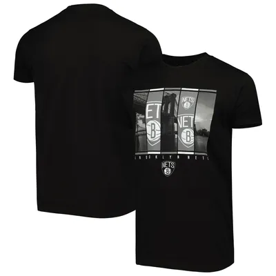 Brooklyn Nets Stadium Essentials City Skyline T-Shirt - Black