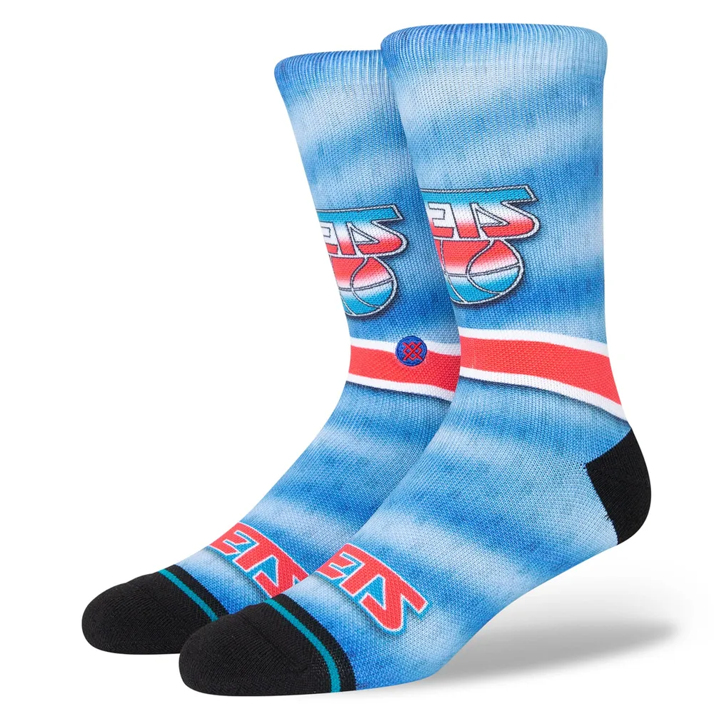 STE NETS BLEU HOMME NBA HWC FADER COLLECTION CHAUSSETTES CREW SOCMEN