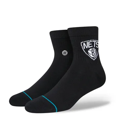 Brooklyn Nets Stance Logo Quarter Socks