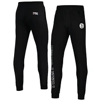 Pantalon de jogging en molleton bi-mélange Carl Brooklyn Nets pour homme Tommy Jeans noir