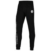 Pantalon de jogging en molleton bi-mélange Carl Brooklyn Nets pour homme Tommy Jeans noir