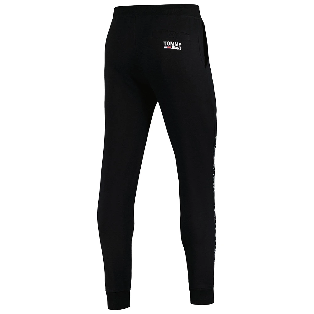 Pantalon de jogging en molleton bi-mélange Carl Brooklyn Nets pour homme Tommy Jeans noir