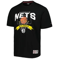 Men's Tommy Jeans Black Brooklyn Nets Tim Backboard T-Shirt