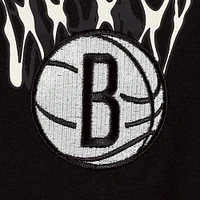 Men's Tommy Jeans Black Brooklyn Nets Tim Backboard T-Shirt