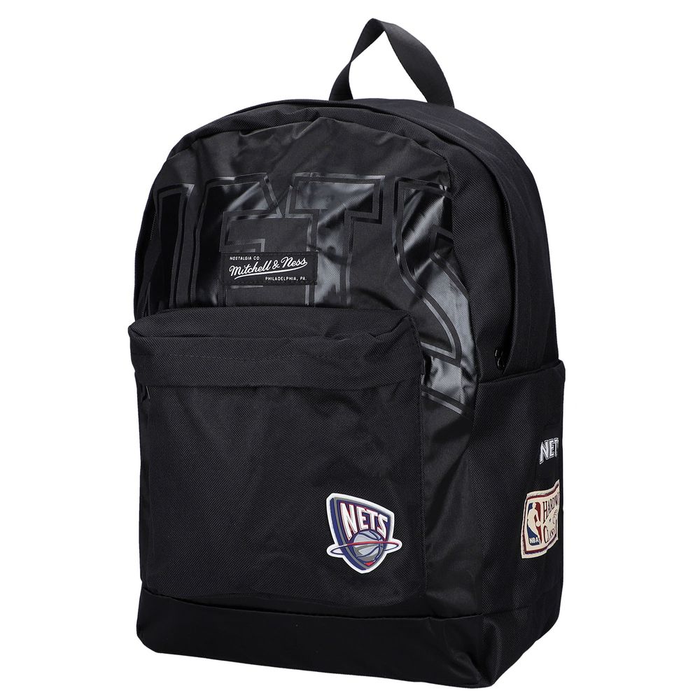 Mitchell & Ness Black Brooklyn Nets Team Backpack