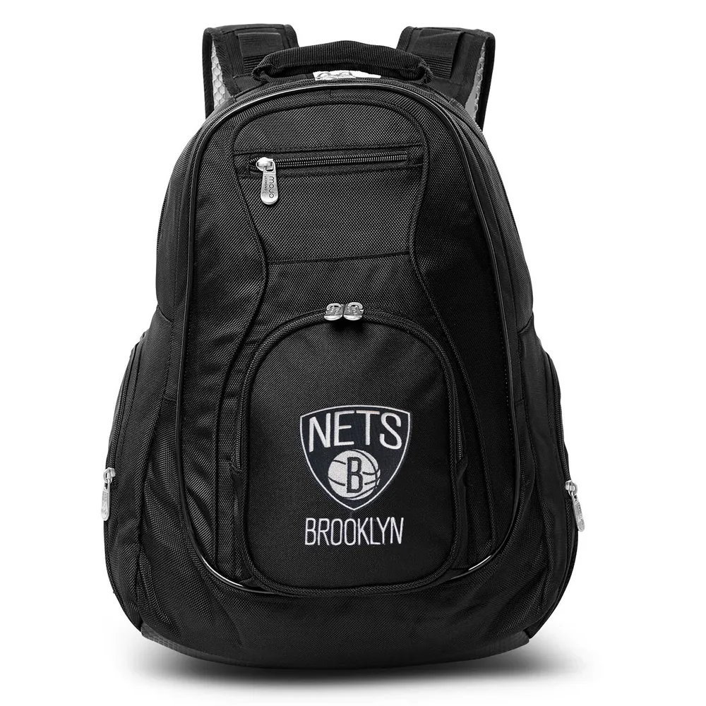 Brooklyn Nets MOJO 19'' Laptop Travel Backpack - Black