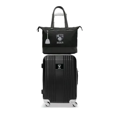 Brooklyn Nets MOJO Premium Laptop Tote Bag and Luggage Set