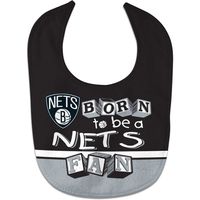 Newborn & Infant WinCraft Brooklyn Nets Born to Be a Fan - Baby Bib