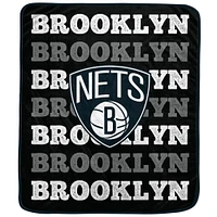 Pegasus Brooklyn Nets 60'' x 70'' Logo Wordmark Plush Blanket