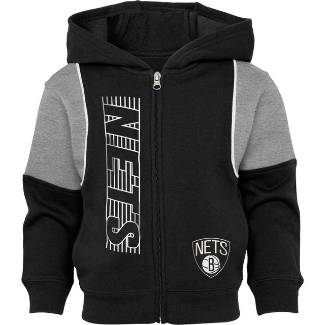 brooklyn nets zip up hoodie