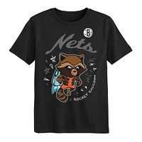 Preschool Brooklyn Nets Two-Piece Guardians Of The Galaxy T-Shirt Set