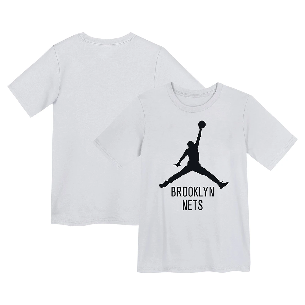 Jordan Brand - Brooklyn Nets T-shirt essentiel Jumpman pour enfants d'âge préscolaire