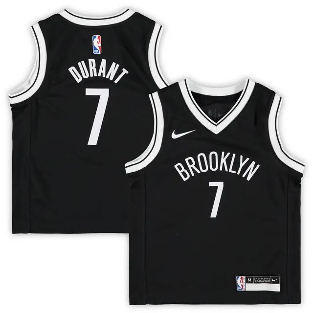 Youth Brooklyn Nets Kevin Durant Nike Black Swingman Jersey - Icon Edition