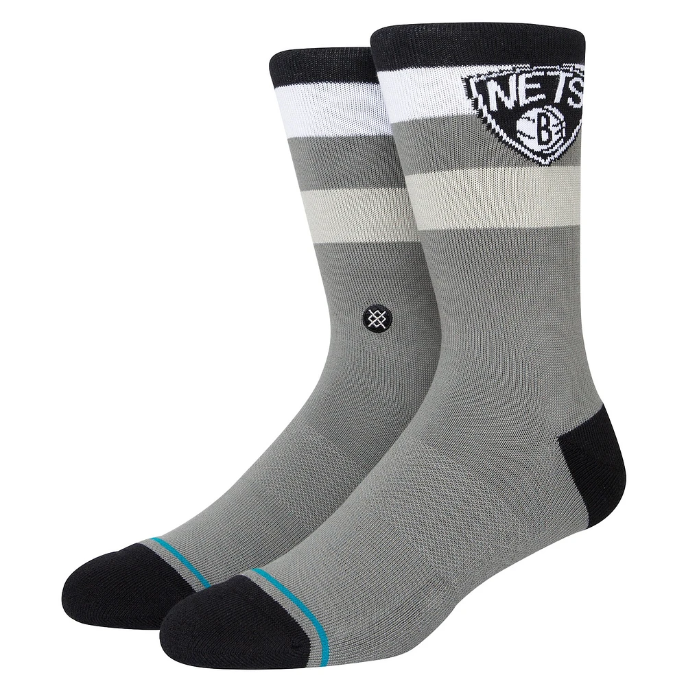 Stance Brooklyn Nets Stripe Crew Socks