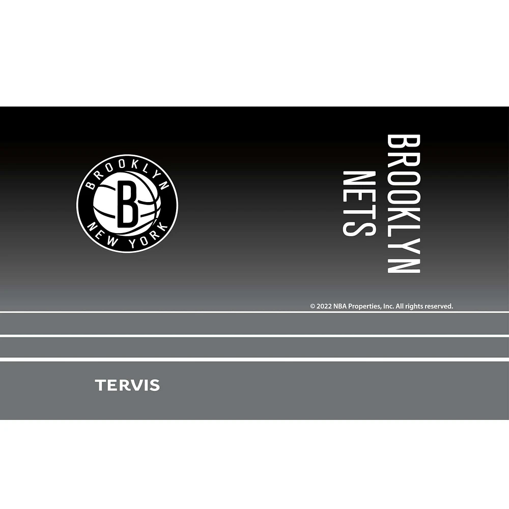 Tervis Brooklyn Nets 20oz. Gobelet de voyage en acier inoxydable ombré