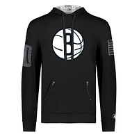 Unisex FISLL x Black History Collection  Brooklyn Nets Pullover Hoodie