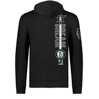 Unisex FISLL x Black History Collection  Brooklyn Nets Pullover Hoodie