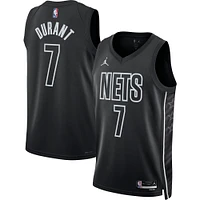 Unisexe Jordan Brand Kevin Durant Noir Brooklyn Nets Swingman Jersey - Statement Edition