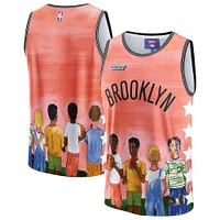 Unisex NBA & KidSuper Studios by Fanatics Coral Brooklyn Nets Hometown Jersey