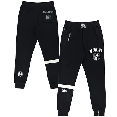 Pantalon de jogging épais unisexe NBA x Two Hype Brooklyn Nets Culture & Hoops noir