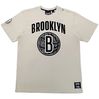 Unisex NBA x Two Hype  Cream Brooklyn Nets Culture & Hoops T-Shirt