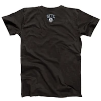 Unisex NBALab x Hyperfly Heather Black Brooklyn Nets Year of the Snake Lunar New Collection T-Shirt