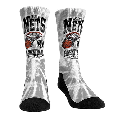 Unisex Rock Em Socks Brooklyn Nets Vintage Hoop Crew