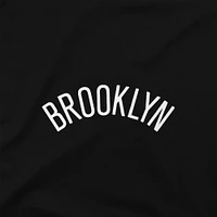 Unisex Stadium Essentials  Black Brooklyn Nets Origins Script T-Shirt