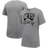 T-shirt unisexe Stadium Essentials Brooklyn Nets Hometown gris chiné