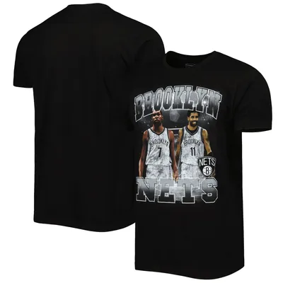 Kevin Durant & Kyrie Irving Brooklyn Nets Stadium Essentials Unisex Player Duo T-Shirt - Black
