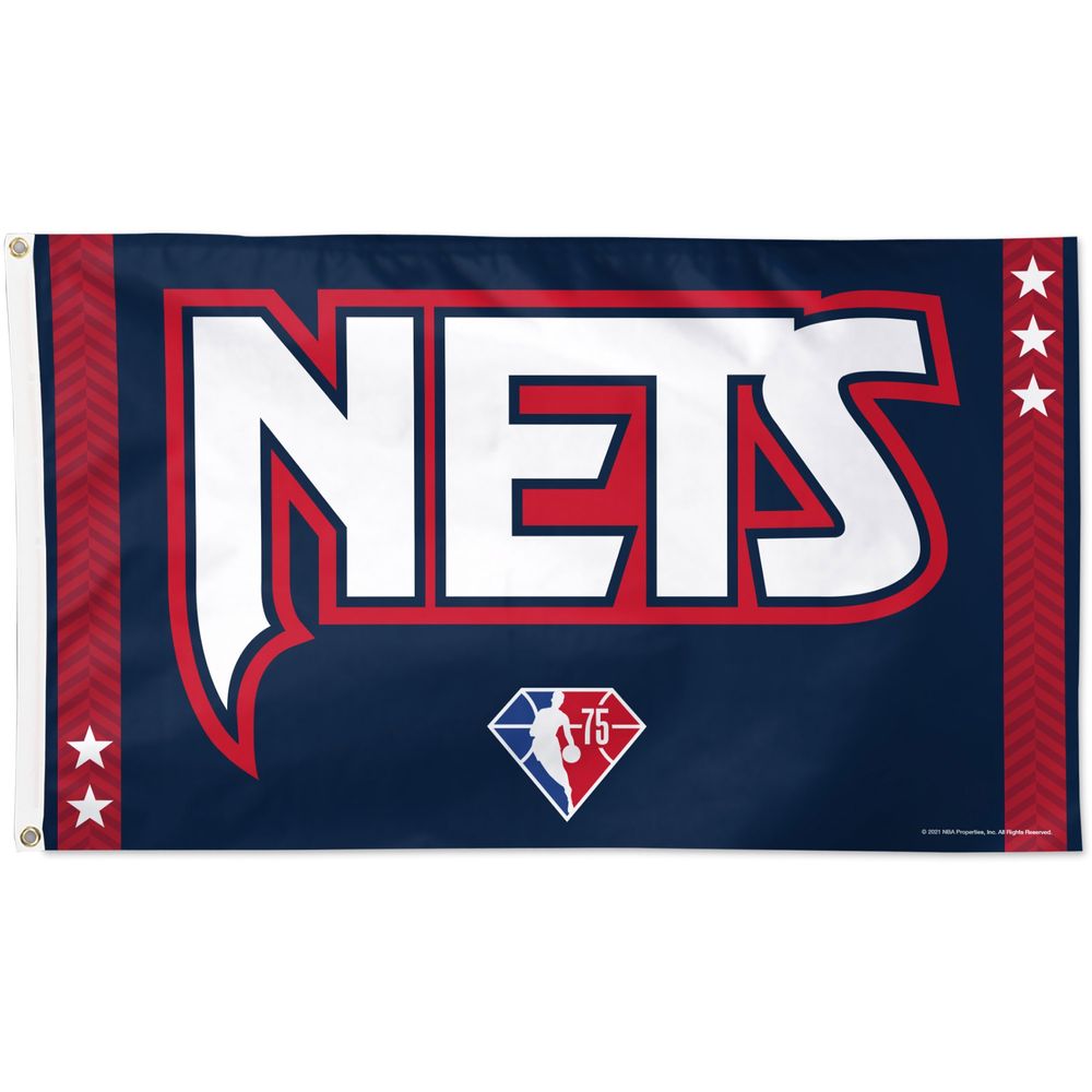 WinCraft Brooklyn Nets 3' x 5' 2021/22 City Edition Deluxe Single-Sided Flag