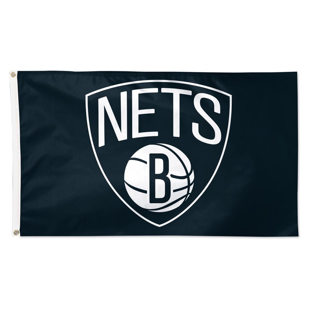 WinCraft Brooklyn Nets 3' x 5' Primary Logo Single-Sided - Flag