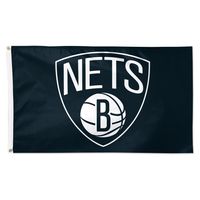 WinCraft Brooklyn Nets 3' x 5' Primary Logo Single-Sided - Flag