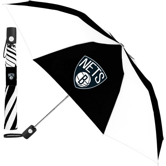 WinCraft Brooklyn Nets 42'' Pliage Automatique - Parapluie