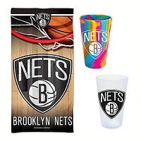 WinCraft Brooklyn Nets Beach Day Accessories Pack