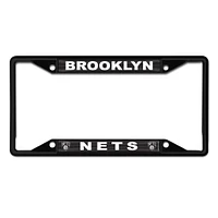 Cadre de plaque d'immatriculation couleur chrome WinCraft Brooklyn Nets