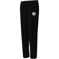 Women's College Concepts Black Brooklyn Nets Linger Pants