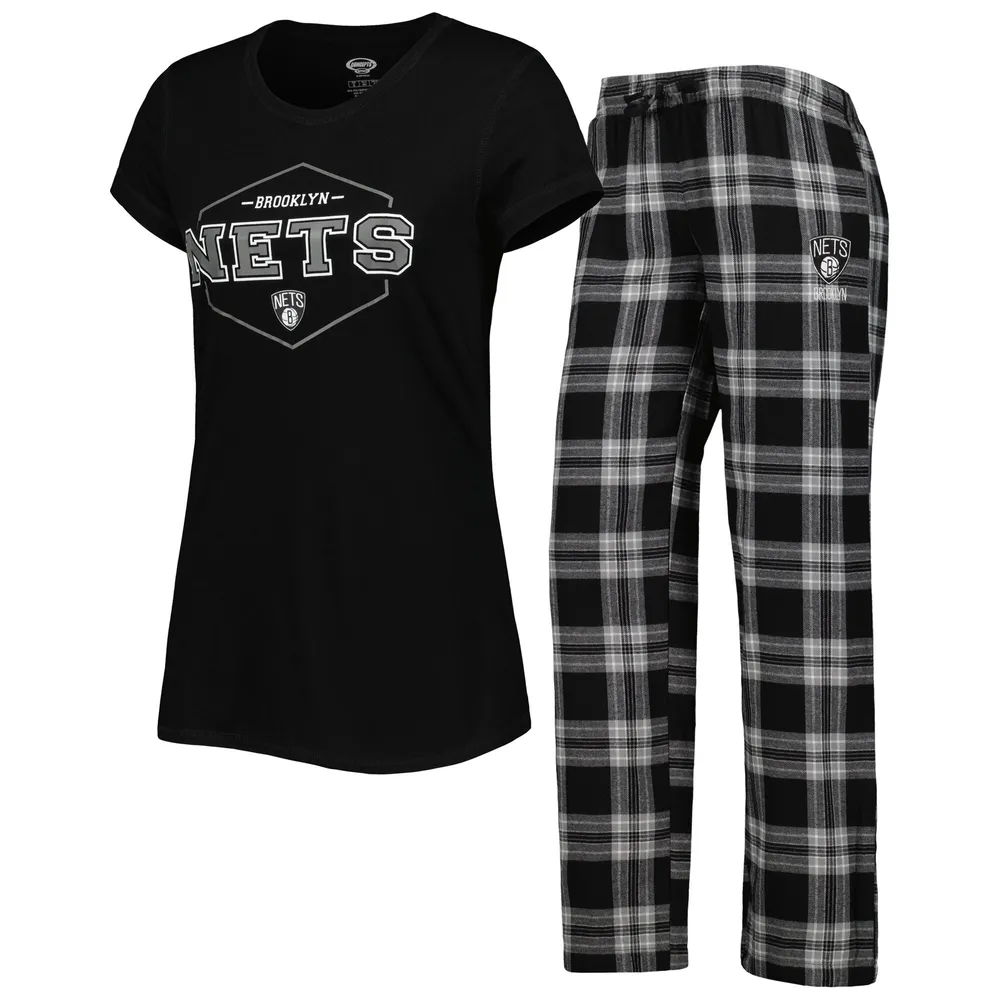 Women's Concepts Sport Black/Gray Chicago White Sox Badge T-Shirt & Pajama Pants Sleep Set Size: Medium