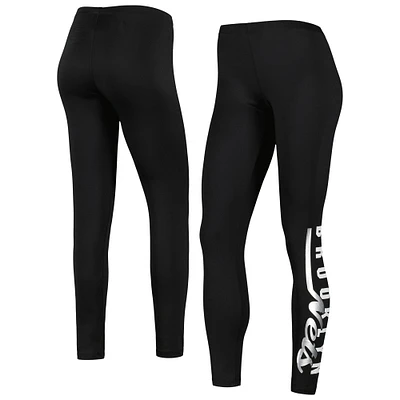 Legging pour femme G-III 4Her by Carl Banks Noir Brooklyn Nets Jump Shot