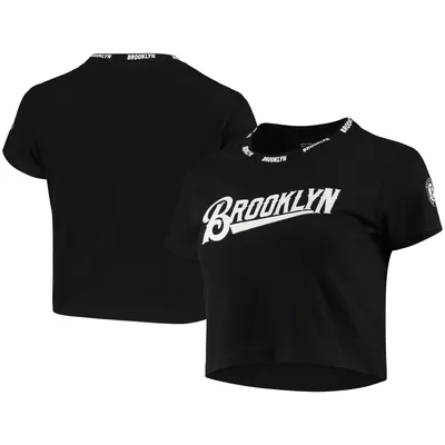 Women's Brooklyn Nets New Era White Split Back T-Shirt