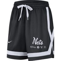 Women's Nike Black Brooklyn Nets Crossover Performance Shorts