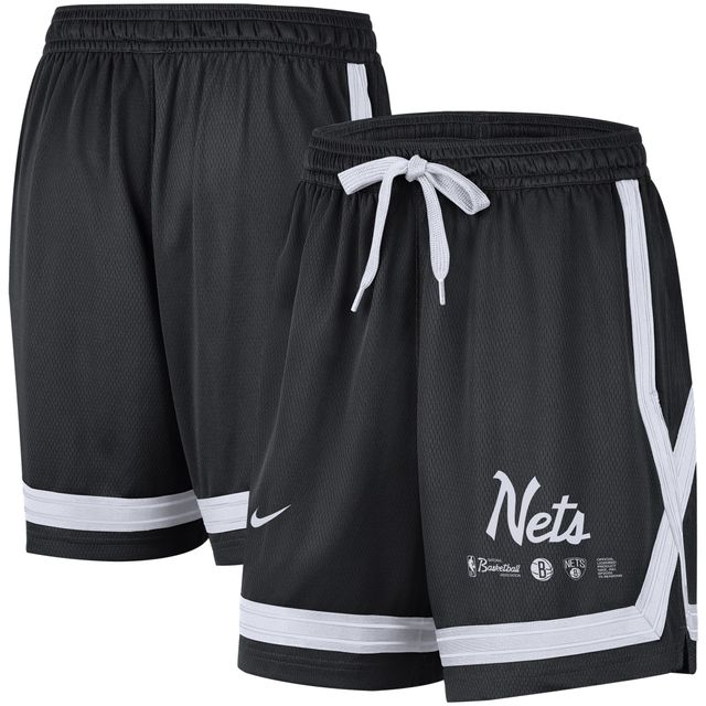 NI4 NETS NOIR SHORT D'ÉQUIPE SP22 DRY FIT CROSSOVER POUR FEMME SHTLADMIS