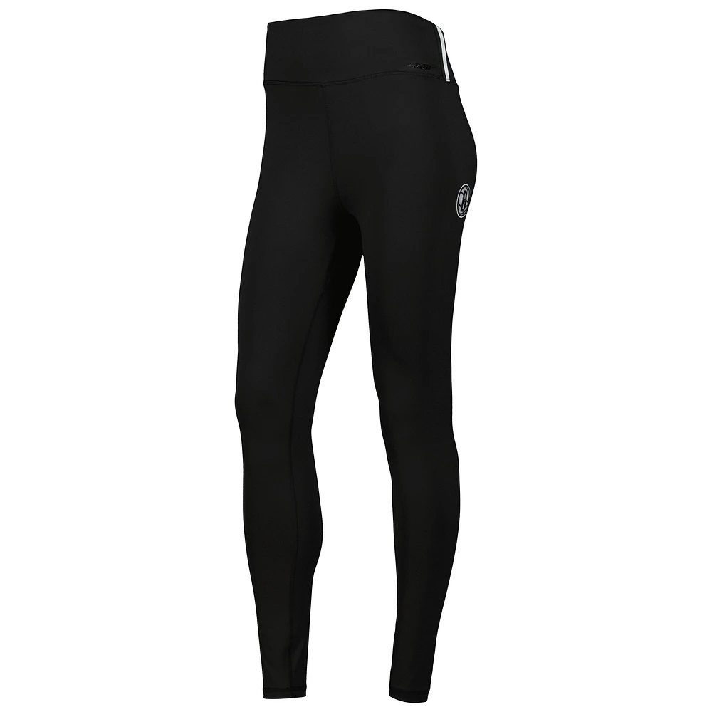 Women's Pro Standard Black Brooklyn Nets Classics Lux Leggings