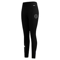Women's Pro Standard Black Brooklyn Nets Paint the City Tri-Blend Jersey Leggings