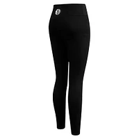 Women's Pro Standard Black Brooklyn Nets Paint the City Tri-Blend Jersey Leggings