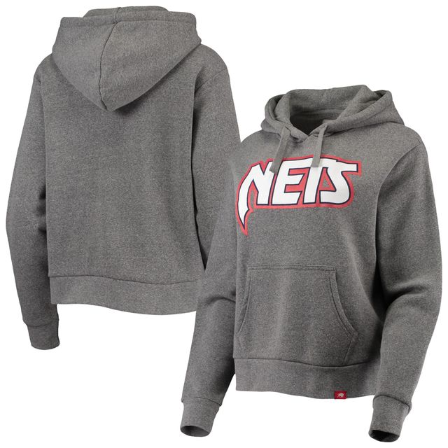 STQ NETS GRIS FEMME MOMENTS MIXTAPE AVA FLEECE PO HOODIE SWTLADHOD