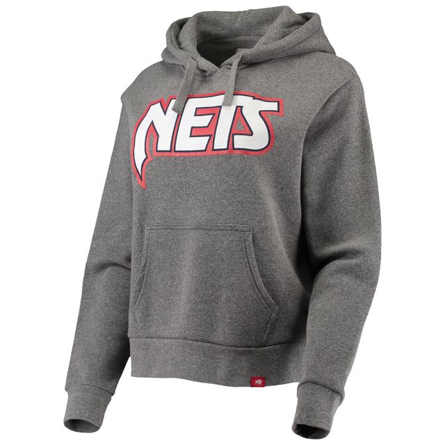 STQ NETS GRIS FEMME MOMENTS MIXTAPE AVA FLEECE PO HOODIE SWTLADHOD