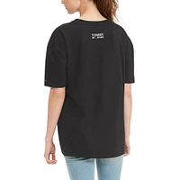 Women's Tommy Jeans Black Brooklyn Nets - Ashley Oversize V-Neck T-Shirt